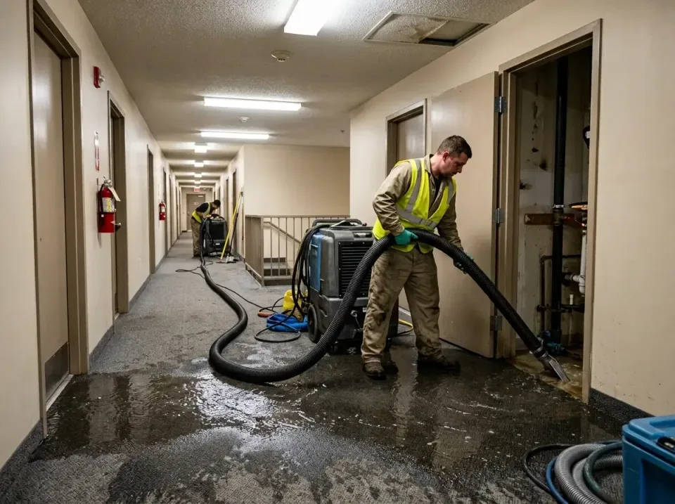 multi-unit-apartment-hallway-f-005 — frequently asked questions, Emergency Burst Pipe Water Extraction & Removal in Loris, SC